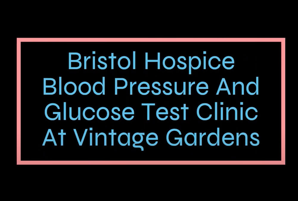 Blood Pressure and Glucose Clinic at Vintage Gardens