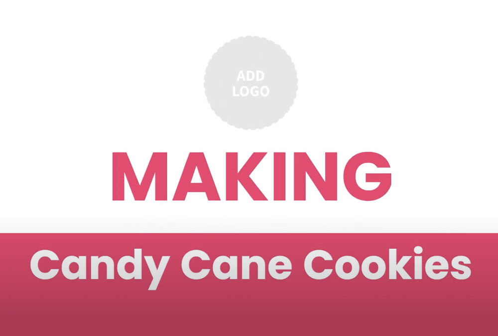 Making Candy Cane Cookies